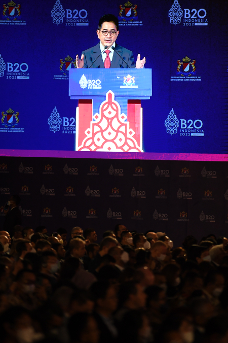 PEMBUKAAN B20 SUMMIT INDONESIA 2022