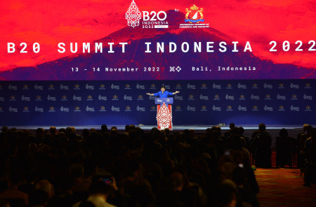 PEMBUKAAN B20 SUMMIT 2022 INDONESIA
