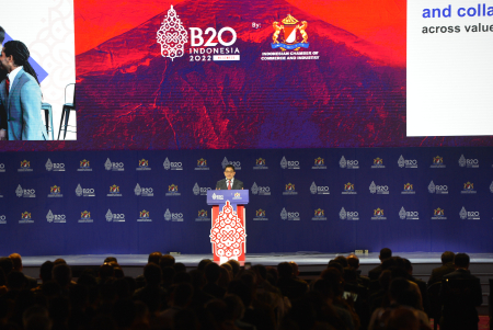 PEMBUKAAN B20 SUMMIT 2022 INDONESIA