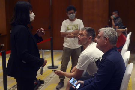 PENGAMBILAN IDENTITAS PESERTA KTT G20