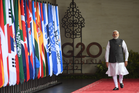 KEDATANGAN PERDANA MENTERI INDIA