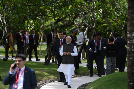 PERDANA MENTERI INDIA DI KTT G20