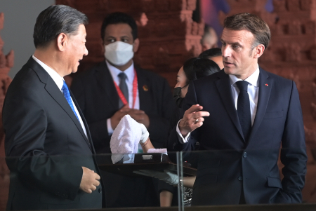 PIMPINAN NEGARA TIBA DI RUANG TUNGGU KTT G20