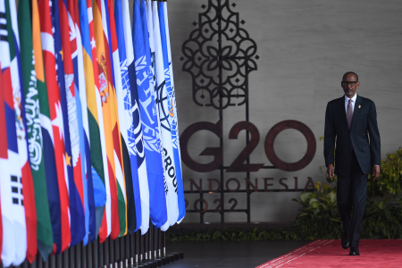 KEDATANGAN PRESIDEN RWANDA