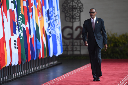 KEDATANGAN PRESIDEN RWANDA