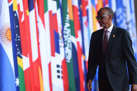 KEDATANGAN PRESIDEN RWANDA