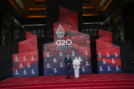 PRESIDEN JOKOWI TIBA DI KTT G20