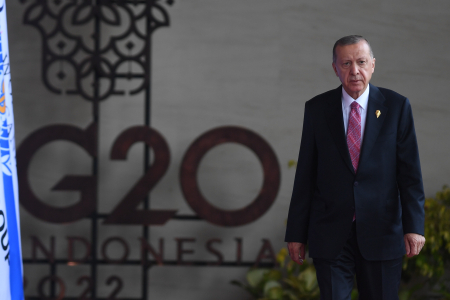PRESIDEN JOKOWI SAMBUT PRESIDEN TURKI