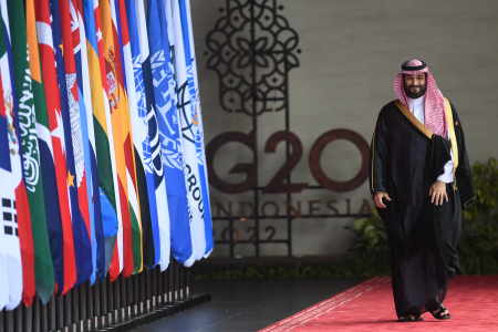 KEDATANGAN PUTRA MAHKOTA ARAB SAUDI