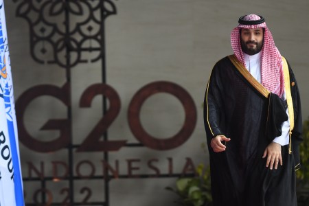 KEDATANGAN PUTRA MAHKOTA ARAB SAUDI