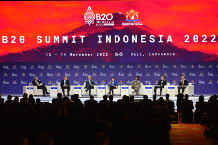 SESI PLENO KEENAM B20 SUMMIT INDONESIA 2022