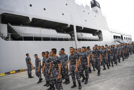 TNI AL PERKUAT PENGAMANAN PERAIRAN BALI