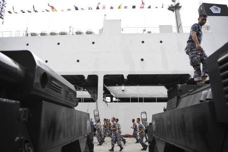 TNI AL PERKUAT PENGAMANAN PERAIRAN BALI