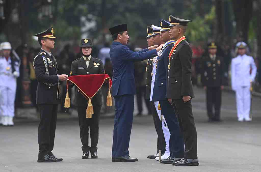 UPACARA PRASETYA PERWIRA TNI-POLRI 2023