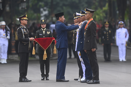 UPACARA PRASETYA PERWIRA TNI-POLRI 2023