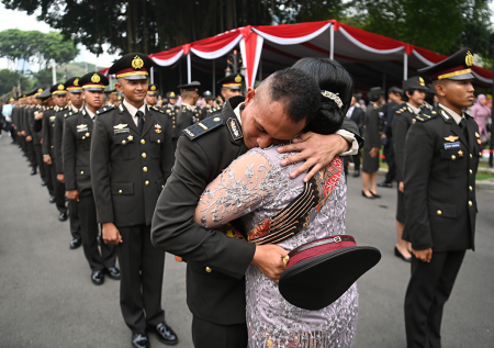 UPACARA PRASETYA PERWIRA TNI-POLRI 2023