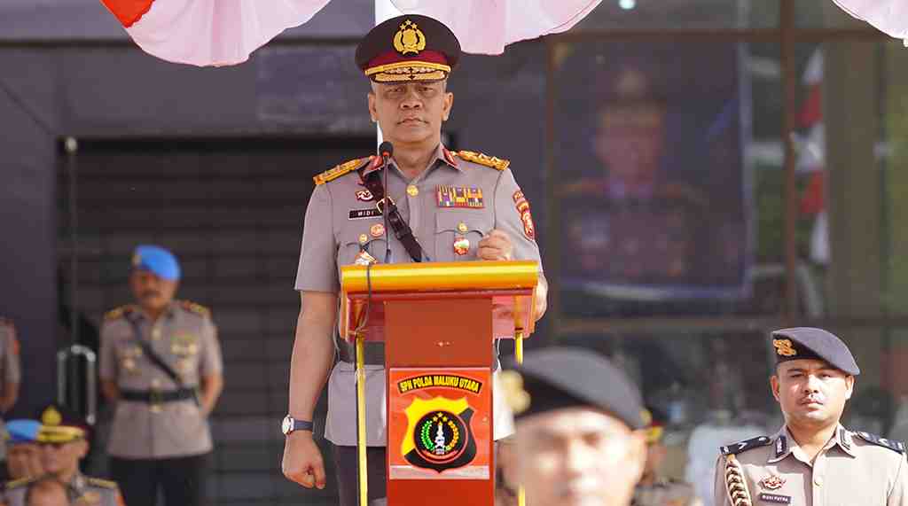UPACARA PENUTUPAN PENDIDIKAN BINTARA POLRI