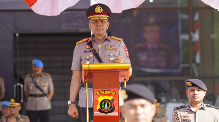 UPACARA PENUTUPAN PENDIDIKAN BINTARA POLRI