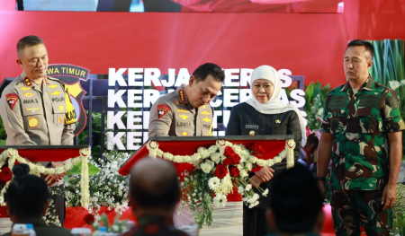 PERESMIAN BANGUNAN BARU POLDA JATIM