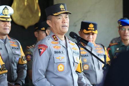 APEL GELAR PASUKAN POLDA JATIM