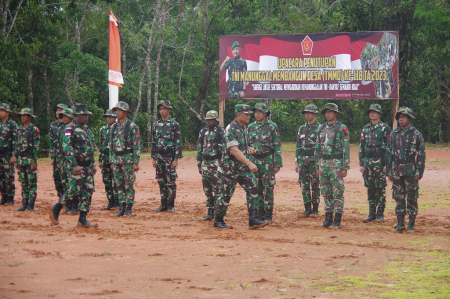 PENUTUPAN TMMD KE 118 DI BOEVEN DIGOEL 