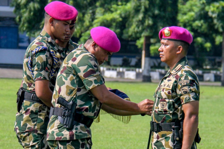 SERTIJAB KOMANDAN MENKAV 2 MARINIR