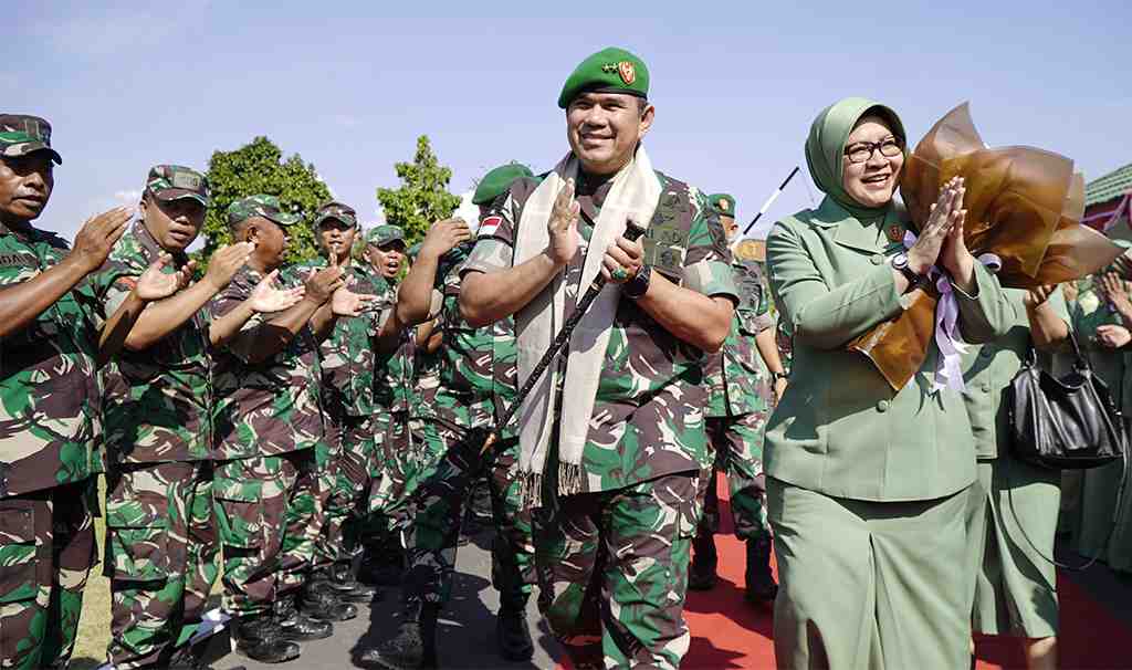 SAMBUT KEDATANGAN PANGDAM XVI PATTIMURA