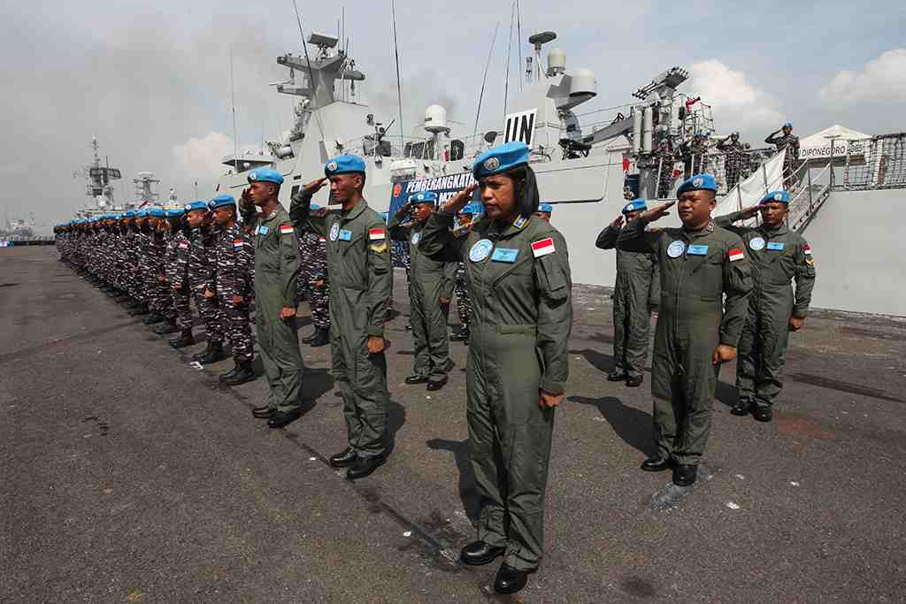 PELEPASAN SATGAS MARITIME TASK FORCE KONGA XXVIII-O/UNIFIL