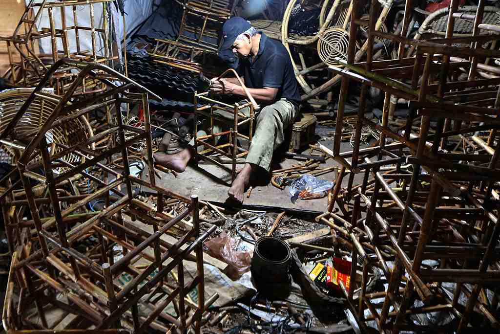 PRODUKSI KERANJANG PARCEL DI ACEH