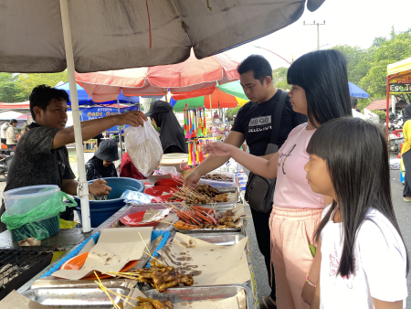 PEDAGANG DI CFD PALANGKA RAYA