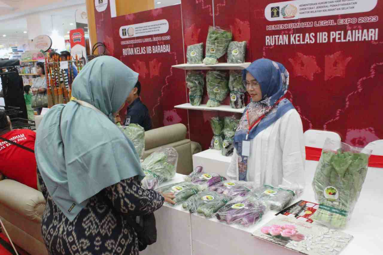 BELI SAYUR DI LEGAL EXPO