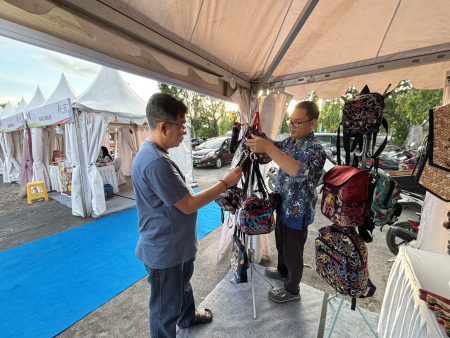 TAS KAIN MOTIF BATANG GARING