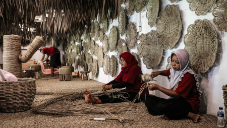 INDUSTRI KERAJINAN SERAT ALAM KULON PROGO