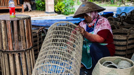 MEMBUAT KERANGKA KERANJANG