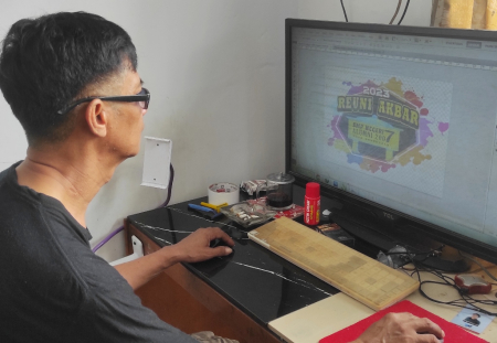 MEMBUAT DESAIN SABLON