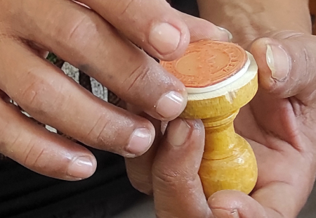 PASANG KARET STEMPEL