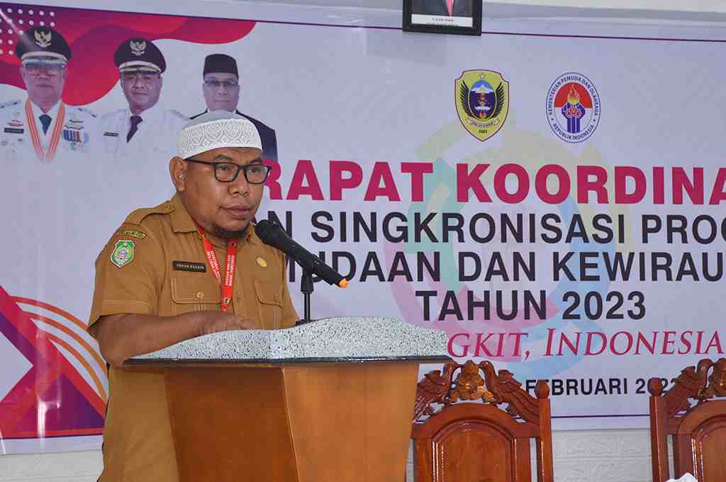 RAKOR PROGRAM KEPEMUDAAN DAN KEWIRAUSAHAAN