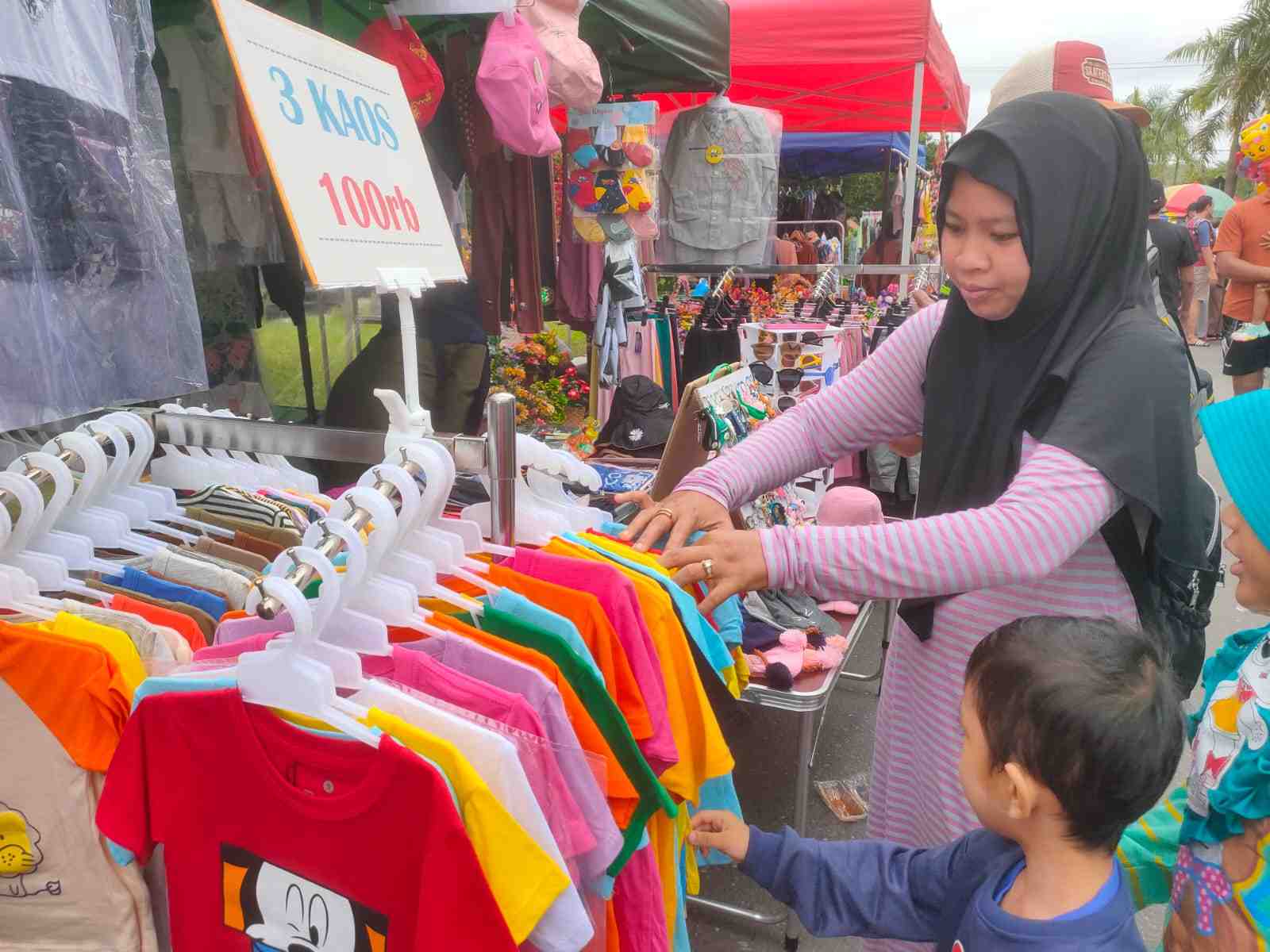 PKL DI CAR FREE DAY PALANGKA RAYA