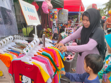 PKL DI CAR FREE DAY PALANGKA RAYA