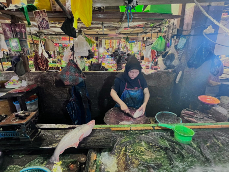 BERSIHKAN SISIK IKAN 