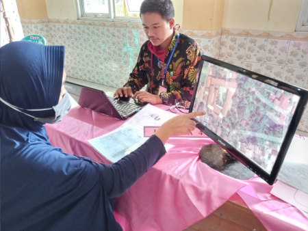UKUR JARAK MENGGUNAKAN FOTO SATELIT