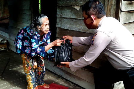 POLSEK MARTAPURA TIMUR BAGIKAN SEMBAKO