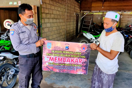 KAMPANYE LARANGAN BAKAR HUTAN DAN LAHAN