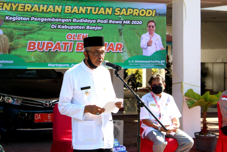 SARANA PRODUKSI PACU SEMANGAT PETANI BANJAR