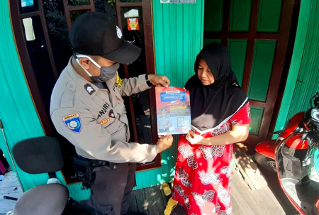 SOSIALIASI PENCEGAHAN COVID-19 POLRES BANJAR