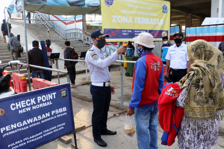PELABUHAN PENYEBERANGAN KALI ADEM KEMBALI BEROPERASI
