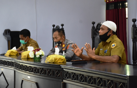 RAPAT EVALUASI PROTOKOL KESEHATAN
