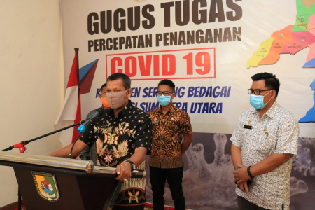 PRESS STATEMENT WARGA SERGAI POSITIF COVID19