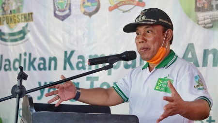BUPATI SUMBAWA BARAT DUKUNG LOMBA KAMPUNG SEHAT