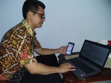 PENGUMUMAN KELULUSAN ONLINE HINDARKAN KERUMUNAN